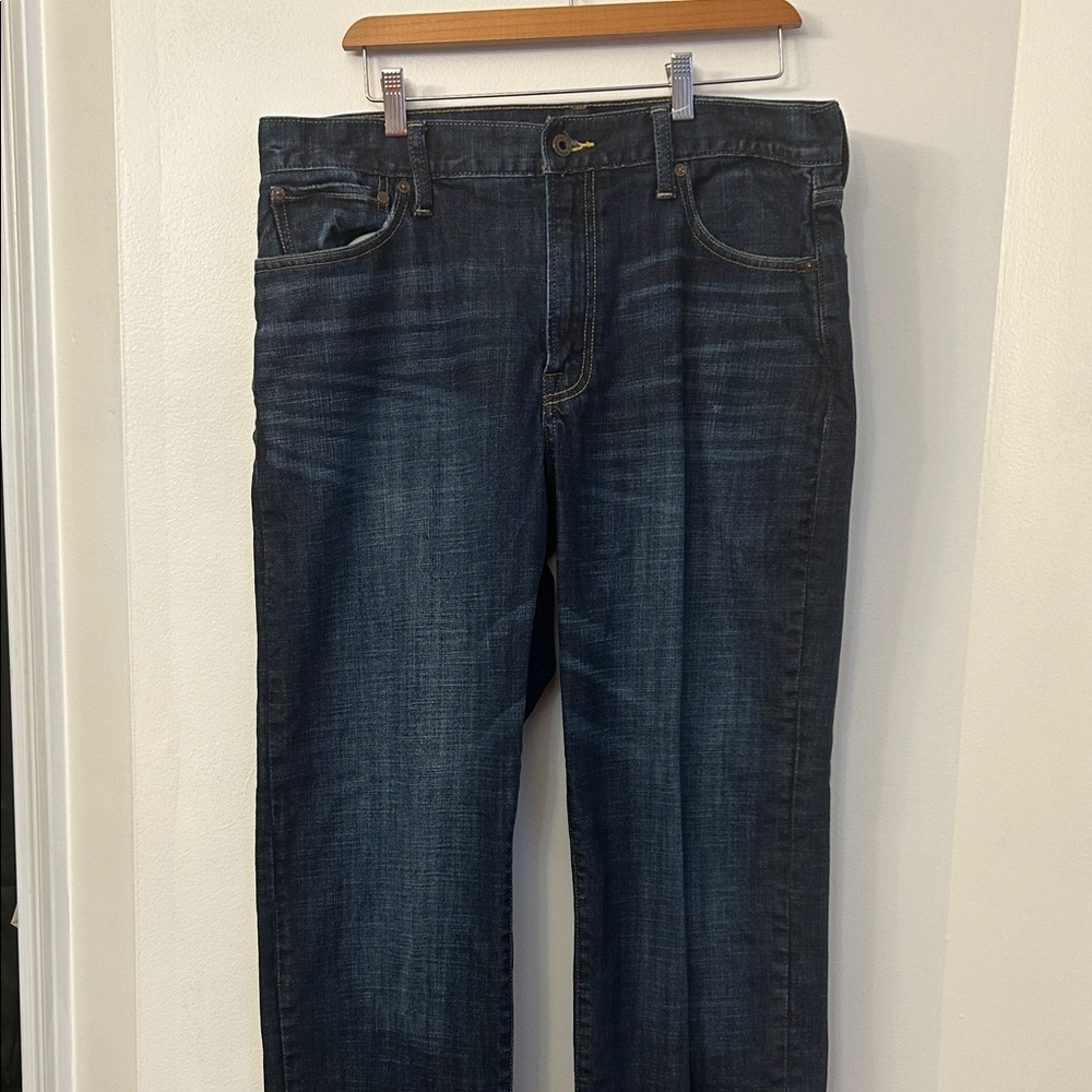 Lucky Brand Men's Deep Indigo Straight Jeans